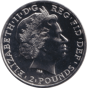 2011 SILVER BRITANNIA ONE OUNCE TWO POUNDS - Cambridgeshire Coins