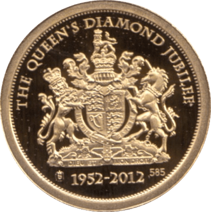 2012 GOLD PROOF 1942-COLONEL-IN-CHIEF THE QUEEN'S DIAMOND JUBILEE. WITH COA REF 26 - GOLD COMMEMORATIVE - Cambridgeshire Coins