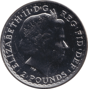2013 SILVER BRITANNIA ONE OUNCE TWO POUNDS - Cambridgeshire Coins