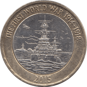 2015 £2 CIRCULATED FIRST WORLD WAR - £2 CIRCULATED - Cambridgeshire Coins