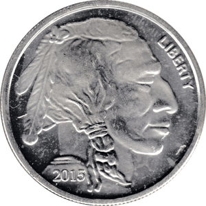 2015 BUFFALO 1OZ .999 FINE SILVER USA REF 2 - SILVER WORLD COINS - Cambridgeshire Coins