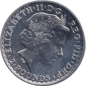 2015 SILVER BRITANNIA ONE OUNCE TWO POUNDS - Cambridgeshire Coins