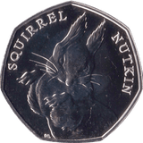 2016 BRILLIANT UNCIRCULATED 50P COIN BEATRIX POTTER SQUIRREL NUTKIN SEALED - 50p BU Pack - Cambridgeshire Coins