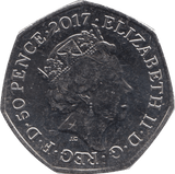 2017 CIRCULATED 50P BENJAMIN BUNNY BEATRIX POTTER - 50P CIRCULATED - Cambridgeshire Coins