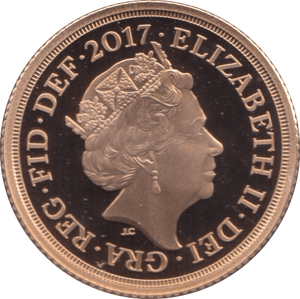 2017 GOLD SOVEREIGN ( PROOF ) - Sovereign - Cambridgeshire Coins