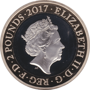 2017 TWO POUND £2 PROOF COIN BRITANNIA - £2 Proof - Cambridgeshire Coins