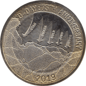 2019 TWO POUND £2 D-DAY LANDINGS 75TH ANNIVERSARY BRILLIANT UNCIRCULATED BU - £2 BU - Cambridgeshire Coins