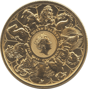 2021 GOLD £100 ONE OUNCE QUEENS BEASTS COMPLETER - GOLD BRITANNIAS - Cambridgeshire Coins