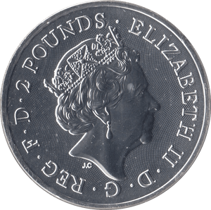 2023 UK BU 1oz FINE SILVER KING ARTHUR TWO POUNDS BRITANNIA - SILVER 1 oz COINS - Cambridgeshire Coins