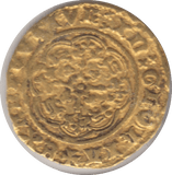 1377 - 1399 RICHARD II GOLD QUARTER NOBLE