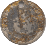 1834 3 HALF PENCE ( FAIR ) HOLED - three half pence - Cambridgeshire Coins