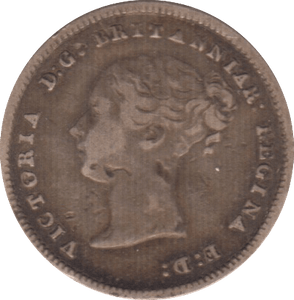 1844 MAUNDY FOURPENCE ( FINE ) - Maundy Coins - Cambridgeshire Coins