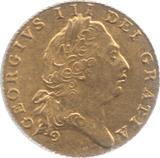 1801 GOLD HALF GUINEA ( EF ) GEORGE III