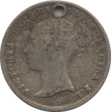 1838 FOURPENCE ( GF ) HOLED - Fourpence - Cambridgeshire Coins