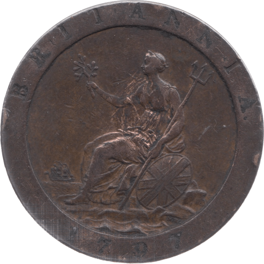 1797 PENNY ( GVF )