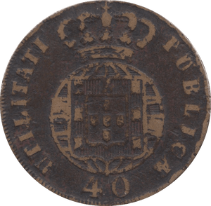 1823 40 REIS PORTUGAL