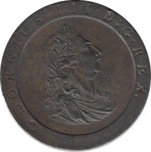 1797 PENNY ( AUNC ) GEORGE III