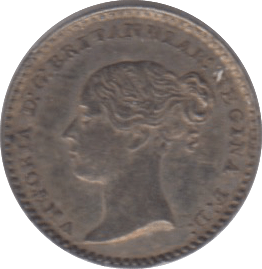 1847 MAUNDY ONE PENNY ( EF ) - Maundy Coins - Cambridgeshire Coins