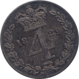 1829 MAUNDY FOURPENCE ( BU ) - Maundy Coins - Cambridgeshire Coins