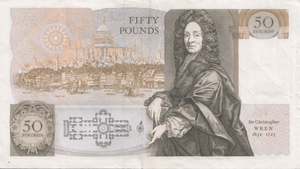 FIFTY POUNDS BANKNOTE SOMERSET REF £50-3 - £50 Banknotes - Cambridgeshire Coins