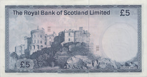 FIVE POUNDS BANK OF SCOTLAND REF SCOT-47 - SCOTTISH BANKNOTES - Cambridgeshire Coins