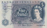 FIVE POUNDS BANKNOTE FFORD REF £5-74 - £5 BANKNOTES - Cambridgeshire Coins