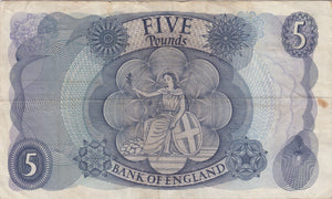 FIVE POUNDS BANKNOTE PAGE REF £5-66 - £5 BANKNOTES - Cambridgeshire Coins