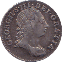 1762 MAUNDY THREEPENCE ( VF ) C