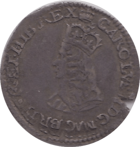 1660 - 1662 SILVER TWOPENCE ( GF ) CHARLES II SPINK 3310 REF 16