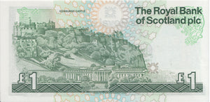 ONE POUND SCOTTISH BANKNOTE REF SCOT-33 - SCOTTISH BANKNOTES - Cambridgeshire Coins
