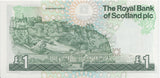 ONE POUND SCOTTISH BANKNOTE REF SCOT-33 - SCOTTISH BANKNOTES - Cambridgeshire Coins