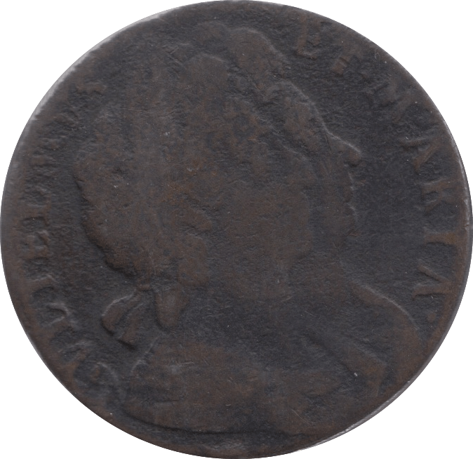 1694 HALFPENNY ( FINE )