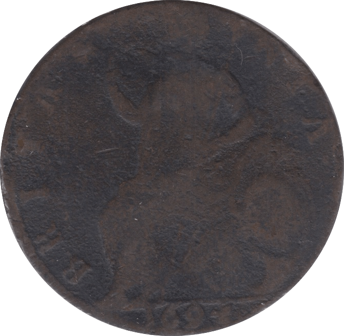 1694 HALFPENNY ( FINE )