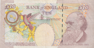 TEN POUNDS BANKNOTE BAILEY REF £10-24 - £10 Banknotes - Cambridgeshire Coins