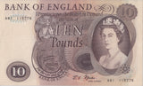 TEN POUNDS BANKNOTE FFORDE REF £10-1 - £10 Banknotes - Cambridgeshire Coins