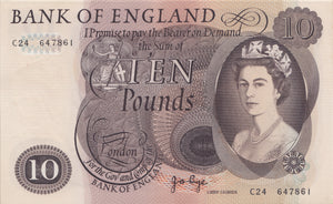 TEN POUNDS BANKNOTE PAGE REF £10-48 - £10 Banknotes - Cambridgeshire Coins