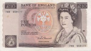 TEN POUNDS BANKNOTE SOMERSET REF £10-5 - £10 Banknotes - Cambridgeshire Coins