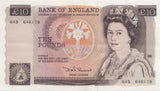 TEN POUNDS BANKNOTE SOMERSET REF £10-8 - £10 Banknotes - Cambridgeshire Coins