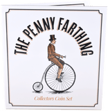The Penny Farthing Bike Cycle Coin Collectors Album Gift Xmas Stocking Filler - Gift Ideas - Cambridgeshire Coins