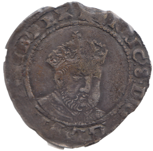 1547 SILVER SIXPENCE HENRY VIII TYPE IV