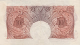 10 SHILLINGS BANKNOTE O'BRIEN REF SHILL-14 - 10 Shillings Banknotes - Cambridgeshire Coins