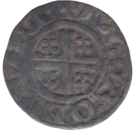 1199 SILVER PENNY JOHN - EDWARD III - Cambridgeshire Coins