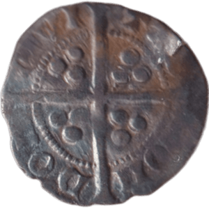 1279 SILVER FARTHING EDWARD I - EDWARD I - Cambridgeshire Coins