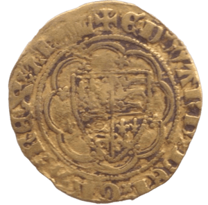 1327 - 1377 EDWARD III GOLD QUARTER NOBLE - RICHARD II - Cambridgeshire Coins