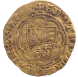 1327 - 1377 EDWARD III GOLD QUARTER NOBLE - RICHARD II - Cambridgeshire Coins