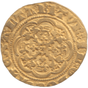 1351 EDWARD III GOLD QUARTER NOBLE - EDWARD III - Cambridgeshire Coins