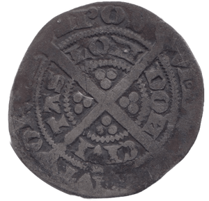 1351 EDWARD III SILVER HALF GROAT ( LONDON ) - Hammered Coins - Cambridgeshire Coins