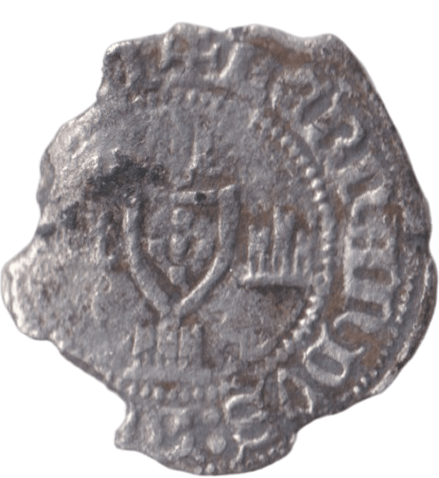 1370 SILVER 1 GRAVE FERDINAND I PORTUGAL - SILVER WORLD COINS - Cambridgeshire Coins