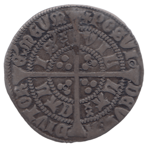 1422 SILVER HALF GROAT HENRY VI CALAIS MINT ANNULET ISSUE - HAMMERED COINS - Cambridgeshire Coins