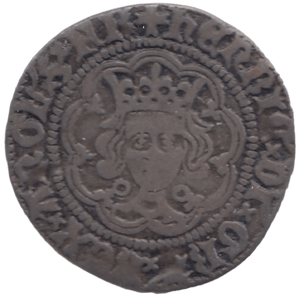 1422 SILVER HALF GROAT HENRY VI CALAIS MINT ANNULET ISSUE - HAMMERED COINS - Cambridgeshire Coins